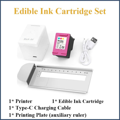 Mark Jet Mini Portable Color Printer Customized Text Smartphone Wireless Printing Handheld Inkjet Printer Tattoo Printer