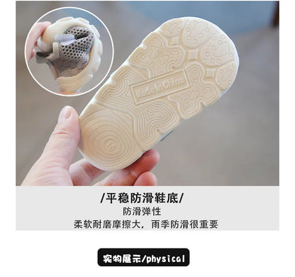 Summer Toddler Baby Shoes Boys Girls First Walkers Mesh Shoes Breathable Non-slip Soft Bottom Infant Baby Boy Girl Kids Shoes