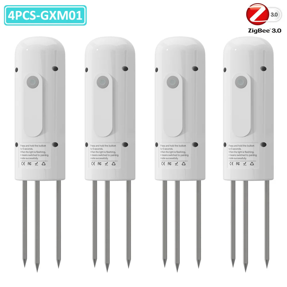 Moniteur de plantes ZIGBEE, compteur de température du sol extérieur, testeur d'humidité, capteur d'automatisation de jardin, détecteur TUYA d'irrigation