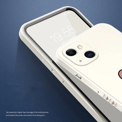 Big Red Heart Phone Case for Xiaomi Redmi Note 14 13 12 12S 11 11S 10 10S Pro Plus Redmi 10C 12C 13C 4G 5G Soft Silicone Cover