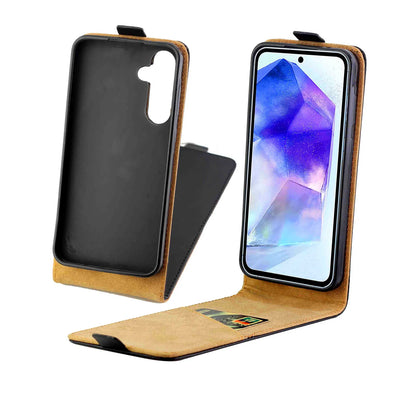 Fashion Vertical Flip Leather Case For Samsung Galaxy A55 A35 A25 A15 5G Cover with Card Holder