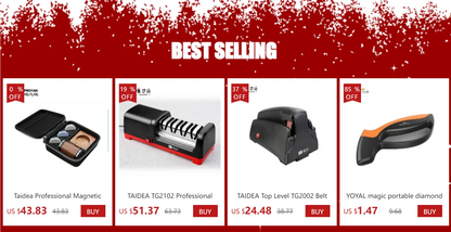 TAIDEA TG2002 Belt Grinding Electric Diamond Steel Sharpener