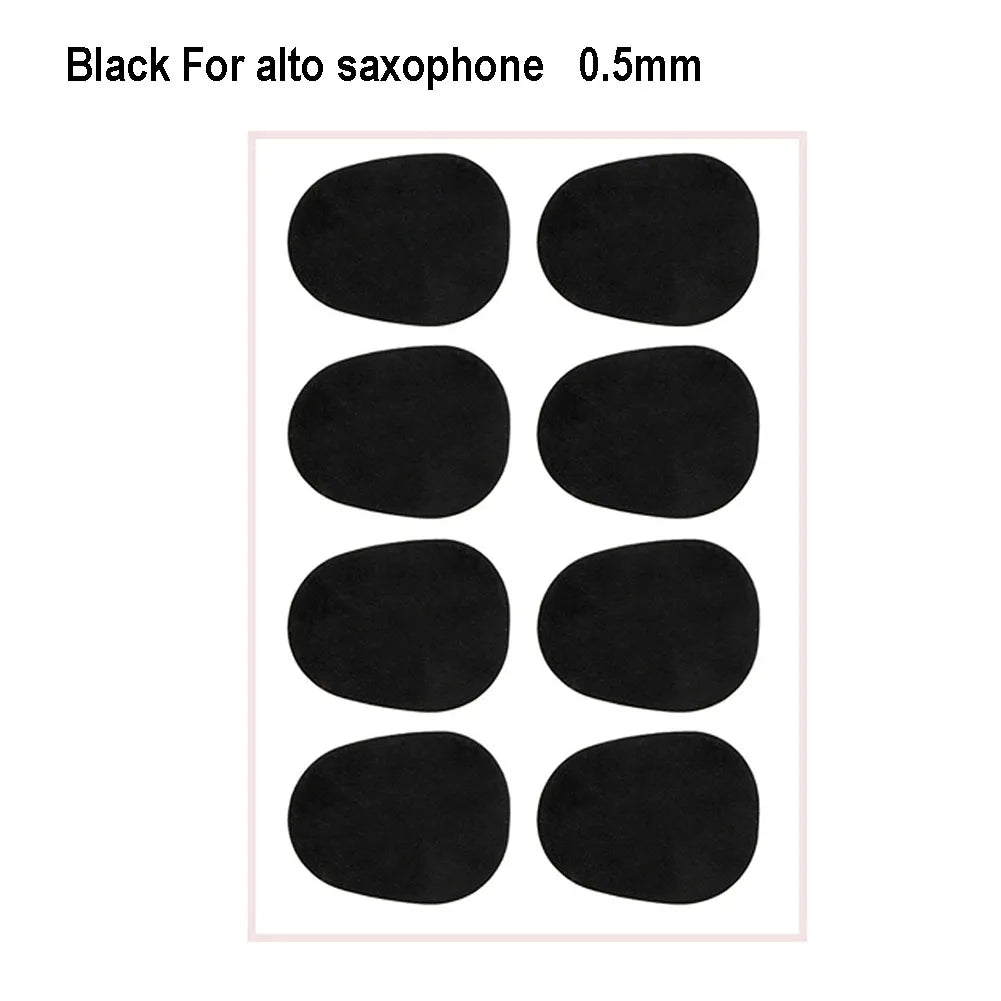 Coussinets d'embouchure pratiques et de qualité, en silicone, pour saxophone, clarinette, 0,5 mm/0,8 mm