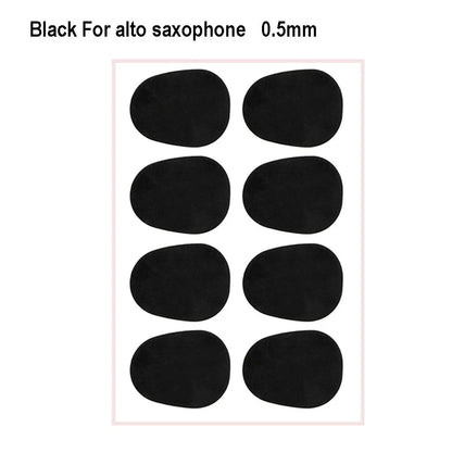 Coussinets d'embouchure pratiques et de qualité, en silicone, pour saxophone, clarinette, 0,5 mm/0,8 mm