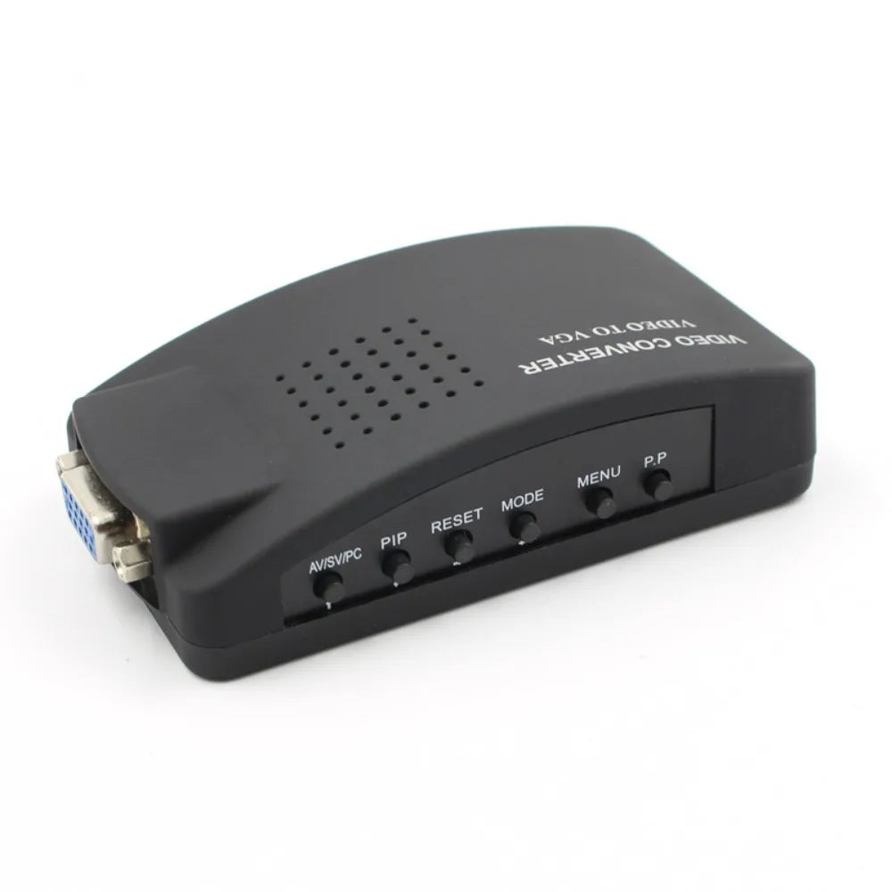 BNC To VGA BNC To VGA Converter Video Converter Signal Conversion BNC To VGA Adapter Box 3D Motion Compensation VGA Output