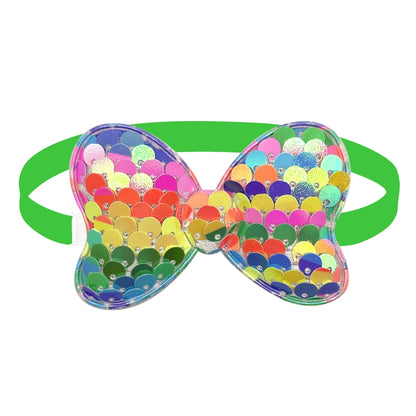 50/100pcs Sequin Style Pet Puppy Ties Dog Accessories Pet Dog Bow Tie Bowknot Dog Bowtie Collar Pet Dog Grooming Product