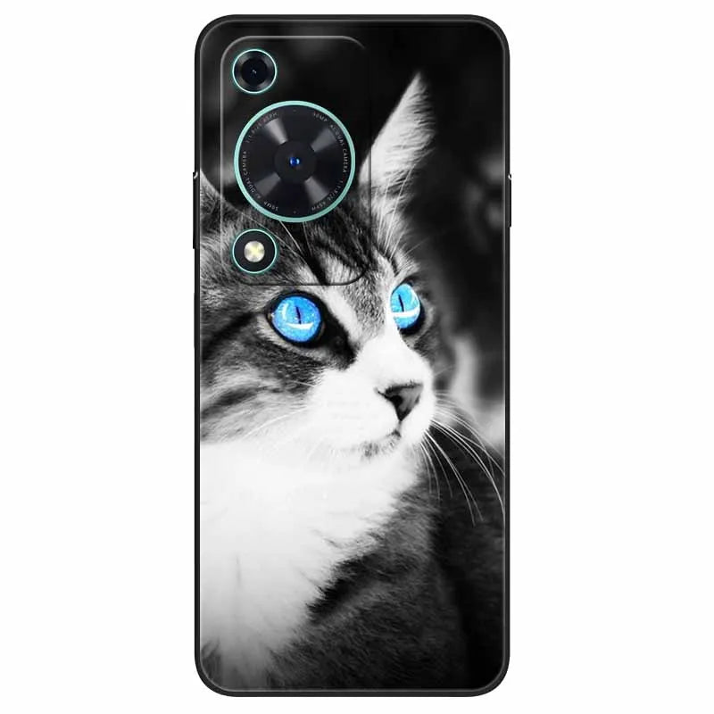 For Huawei NOVA Y72 Case Cute Cats Painted Soft TPU Silicone Cover for Huawei Nova Y72 Y 72 MGA-LX3 Phone Cases Protective Shell