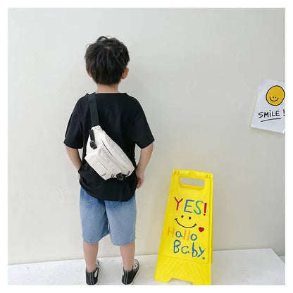 Casual Design Children's Chest Bag Handsome Boys Small Shoulder Messenger Bags Baby Kids Purse Handbags Cool Girls Fanny Pack