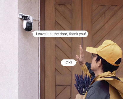 NEW Xiaomi Outdoor CW500 Dual Camera Version IP66 Security Protection CCTV AI Detection Full-Color Night Vision Smart Home
