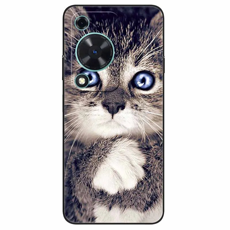 For Huawei NOVA Y72 Case Cute Cats Painted Soft TPU Silicone Cover for Huawei Nova Y72 Y 72 MGA-LX3 Phone Cases Protective Shell