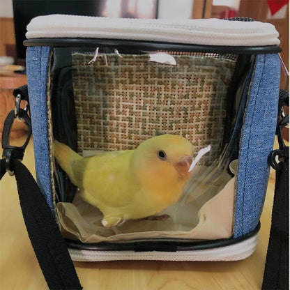 Multi Sized Pet Outdoor Bag Portable and Detachable Parrot Phoenix Hamster Flying Kangaroo Guinea Pig Birdcage Pet Bag