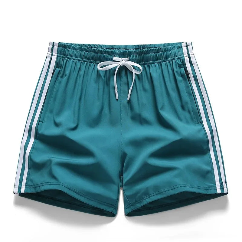 Casual Sports Three Bar Shorts Swimming Pants Fitness Pants 2025 New Summer Unisex Couples Fashion Three Piece Pants M-8XL Pants