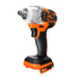 380N.M 1/2 inch Brushless Electric Impact Wrench Cordless Electric Wrench Rechargeable for 18V Battery Screwdriver Power Tools