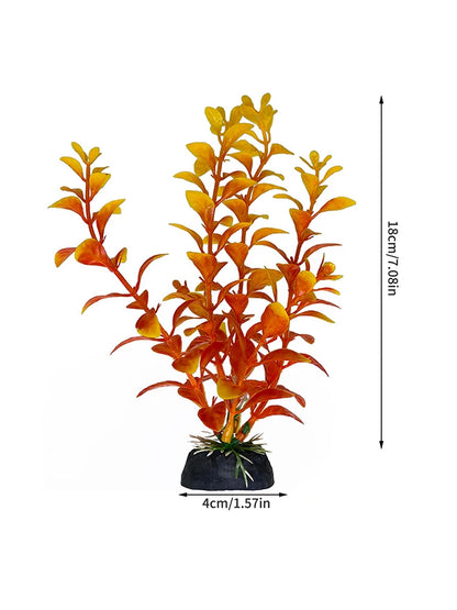 1PC Plastic Simulated Aquatic Plants For Fish Tank Landscaping, Aquarium Decoration, Seagrass Ornaments