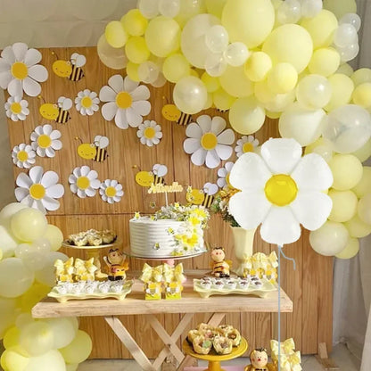 Happy Birthday Banner Handmade Tassel Pendant First Boys Girl Baby Shower Birthday Party Balloon Decoration Supplies Baby Gifts