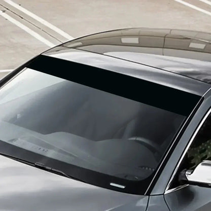 Car Front Windshield Sunshade Stickers 3D Vinyl Film Sunshade Decorative Stickers for Auto Front Windshield Decorative Sticker