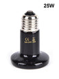 Reptile Heat Lamp Black Infrared Ceramic Emitter Heat Light Bulb Pet Brooder 220-240V Touch Lamp For Chameleon Cage Snake Tank