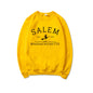 Salem Massachusetts Crewneck Halloween Sweatshirt Salem Witch Sweater Halloween Witchy Sweatshirts Women Graphic Hoodies Top