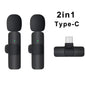 Portable Wireless Lavalier Microphone for Live Streaming/YouTube/TikTok/Facebook Live Noise Reduction Mic For iPhone/Android