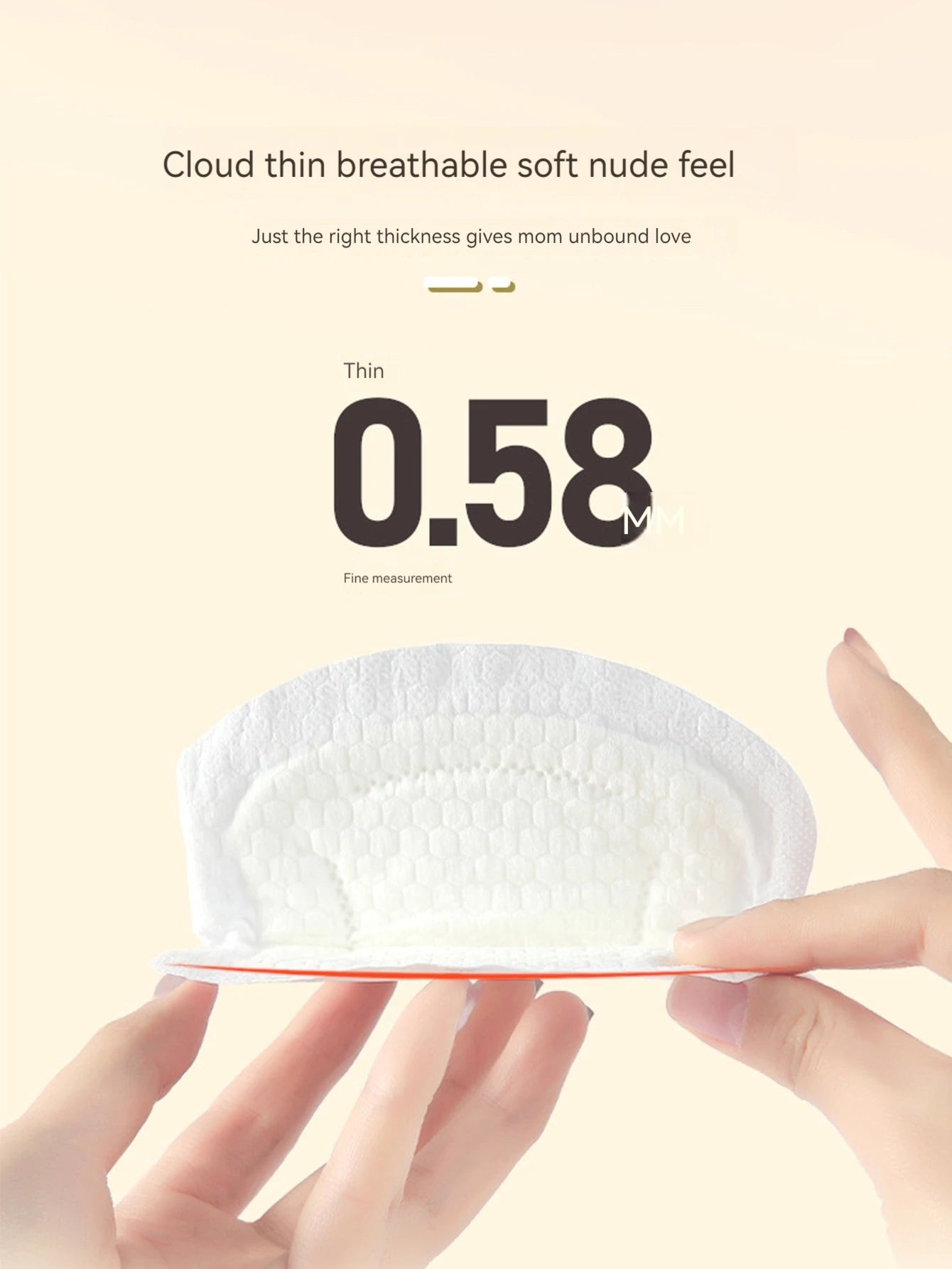 100PCS Breastfeeding Disposable Breast Nursing Pads Breathable Slim Super Absorbency Cotton Breast Pad Nurs