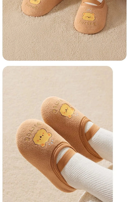 Baby Floor Socks Spring Autumn Infant Toddler Socks keep warm Soft-soled Shoes Early Education Socks Indoor shoes sock