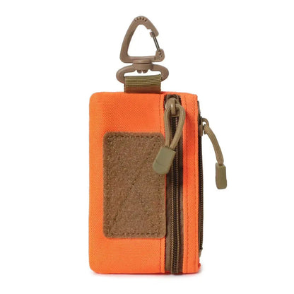 Tactical Pouch Mini Wallet Card Key Holder Pouch Belt Waist Pack Hiking Hunting Bag Outdoor Sport Coin Purse Multifunctional Bag