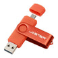 JASTER Rotated Micro usb interface OTG Flash drive pendrive 32GB 16GB 64GB USB Flash Drive for android phone tablet PC notebook