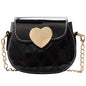 Lovely Patent Leather Children's Crossbody Bags Cute Little Girls Mini Shoulder Bag for Kids Fashion Coin Purse Small Handbags