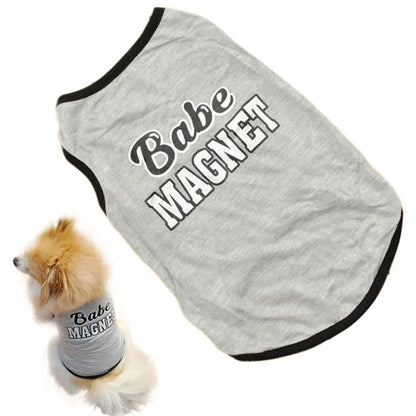 UBBT Security Dog Vest Dog Clothes XS-L Black Pet Puppy T Shirts For Small Dogs Chihuahua Yorkie Pug Cat Vest Costume