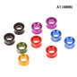 10Pcs Aluminum Parrot Leg Rings Pigeon Foot Rings Bird Parrot Feeding Identification Outdoor Flying Training Tools Bird Supplies