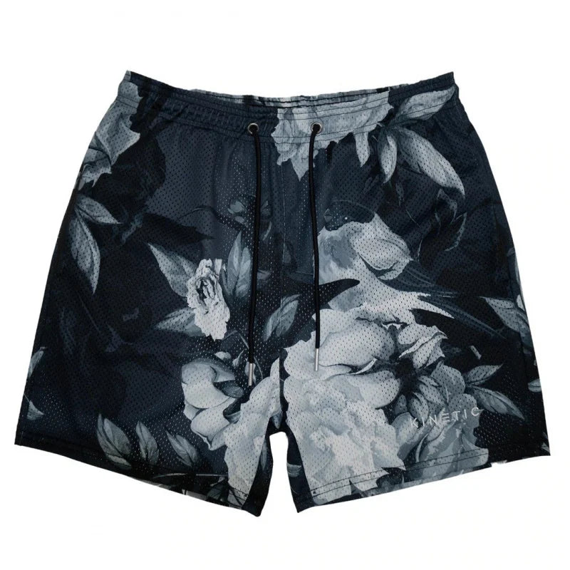 2024Summer New Digital Printing American Sports Casual Shorts Mesh Breathable and Loose Men's Short Shorts