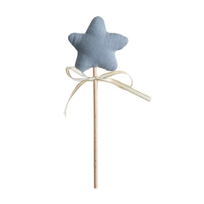 1PC Baby Wooden Star Magic Wand Rattle Play Gym Teether Toy Newborn Birthday Party Photography Prop Montessori Toys For Kid Gift