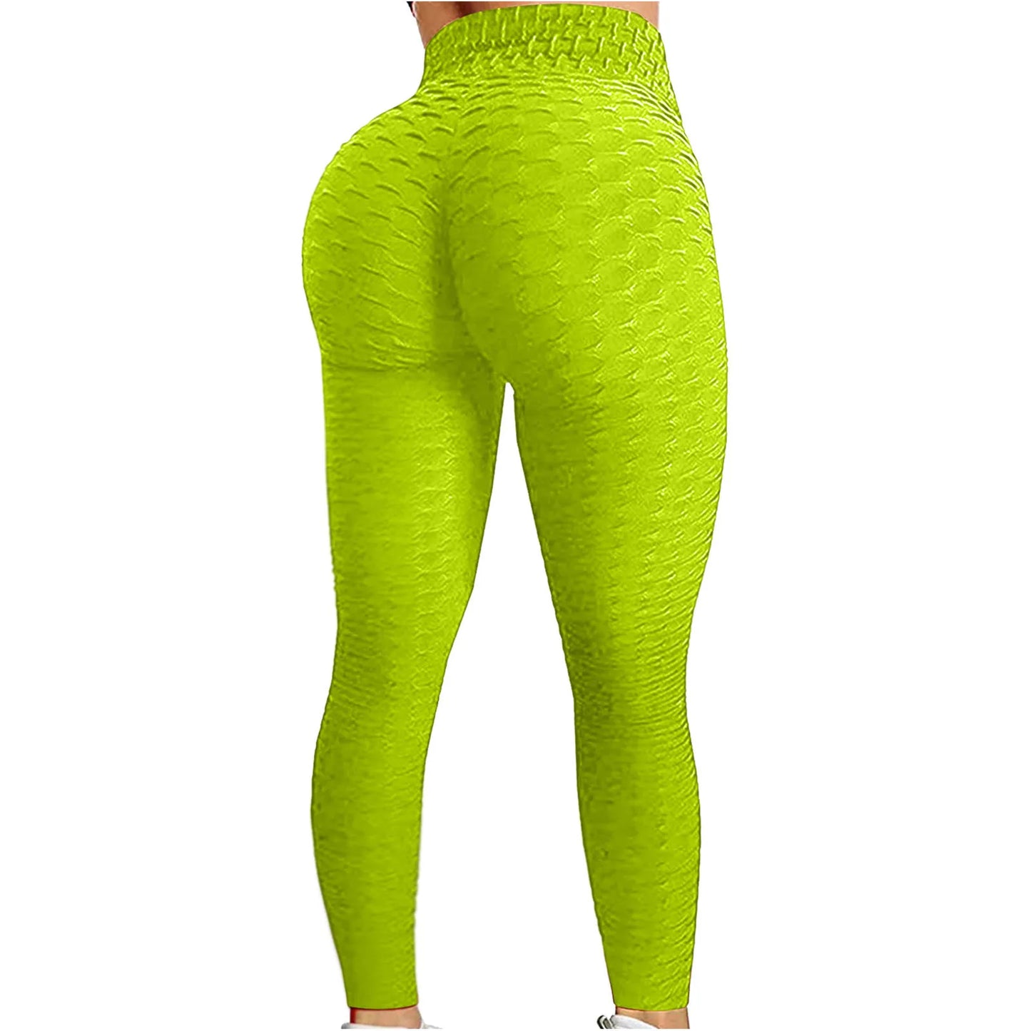 Leggings à bulles pour femmes, pantalon de yoga taille haute, pour exercices de gymnastique, slim, push-up, pour fitness, course à pied, sport en salle