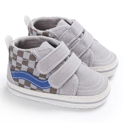 Newborn Baby Shoes Boys' and Girls' Infant Sports Shoes First Walker Classic Fashion Soft Sole Non slip Baby Walking Shoes
