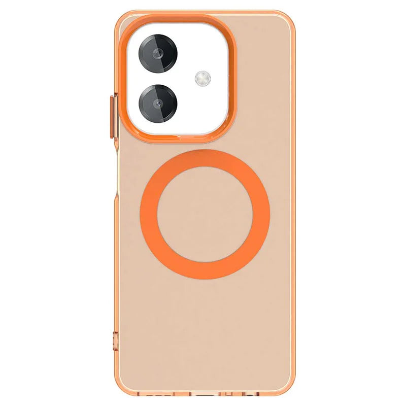 Candy Color For Magsafe Wireless Charge Magnetic Case For OPPO A3 Pro A3X A3 A60 Shockproof Soft Cover Funda For OPPO A60 Cover