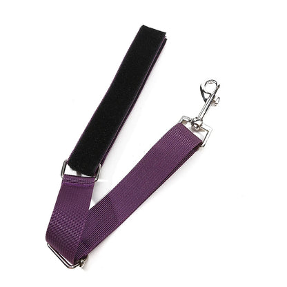 Dog Collar Pet Grooming Loops Safety Rope Leash Leads Dog Accessories Nylon Restraint Noose Solid Color Pet Supplies Adjustable