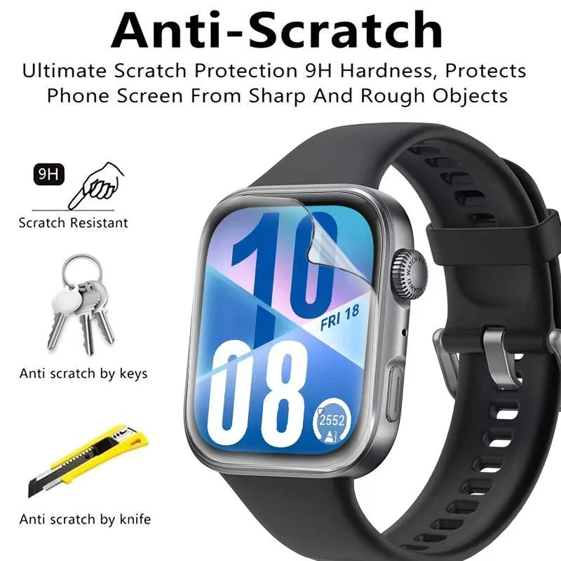 Hydrogel Protective Film For Huawei Watch Fit 4 4Pro 3 Soft Clear Screen Protector for Huawei Fit4 Fit4Pro Fit3 Cover Not Glass