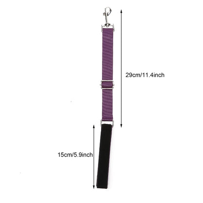Dog Collar Pet Grooming Loops Safety Rope Leash Leads Dog Accessories Nylon Restraint Noose Solid Color Pet Supplies Adjustable