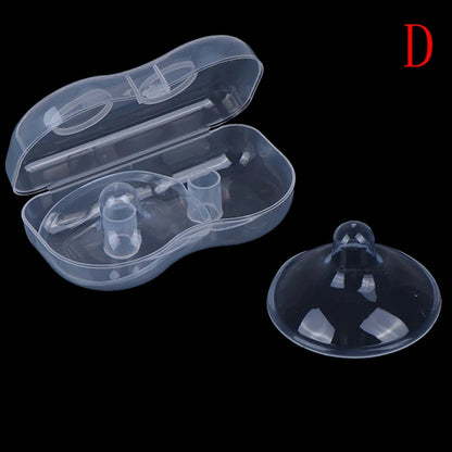 2Pcs/Lot Silicone Nipple Protectors Feeding Mothers Shields Protection Cover