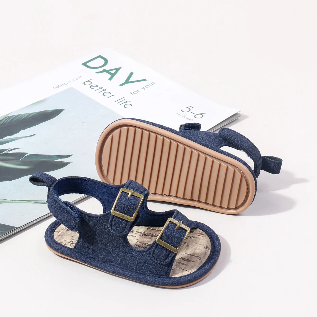 2025 Summer New Style Children's Sandals - Girls' Learning Shoes, Beach Shoes, Boys' Shoes, Soft Soled Baby Sandals