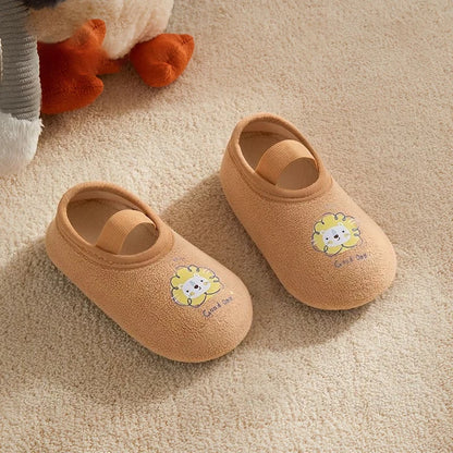 Baby Floor Socks Spring Autumn Infant Toddler Socks keep warm Soft-soled Shoes Early Education Socks Indoor shoes sock