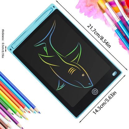 8.5"  Drawing Board LCD Writing Tablet For Kids Boy Girl Montessori Educational Toys Student Magic Blackboard Birthday Xmas Gift