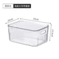 Light Luxury Desktop Cosmetic Plastic Drawer With Lid Wardrobe Sundries Toy Storage Box Transparent Storage Basket With Handle