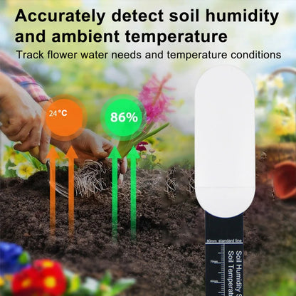 Testeur de sol intelligent Tuya Zigbee, compteur de température et d'humidité, thermohygromètre étanche, détecteur d'irrigation automatisé pour jardin
