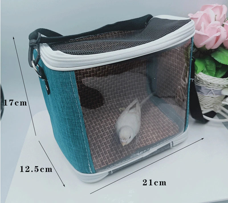 Multi Sized Pet Outdoor Bag Portable and Detachable Parrot Phoenix Hamster Flying Kangaroo Guinea Pig Birdcage Pet Bag