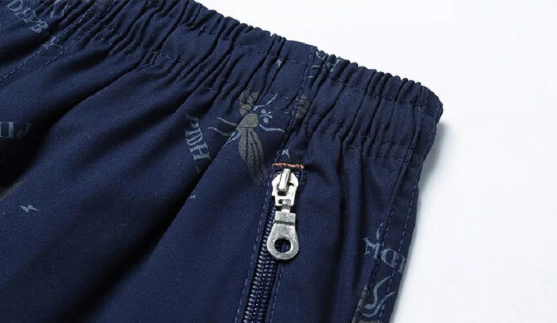 2025 New Summer Beach Shorts Men Fashion Print Casual 100% Cotton Shorts Men Plus Size Shorts 5XL Jogging Sweatpants Shorts