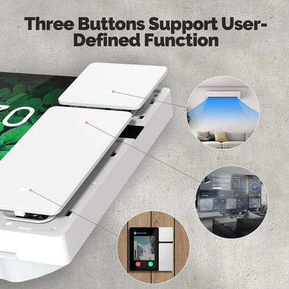 WiFi for Tuya Smart Touch Screen IR Remote Control Center Control Panel Smart Central Control for Intelligent Scenes Smart Home