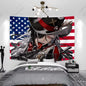 Tapisserie Anime unique Boothill Drapeau américain Honkai Star Rail Chambre Dessin animé Fond Tissu Fête Bannière Chambre Décoration de la maison