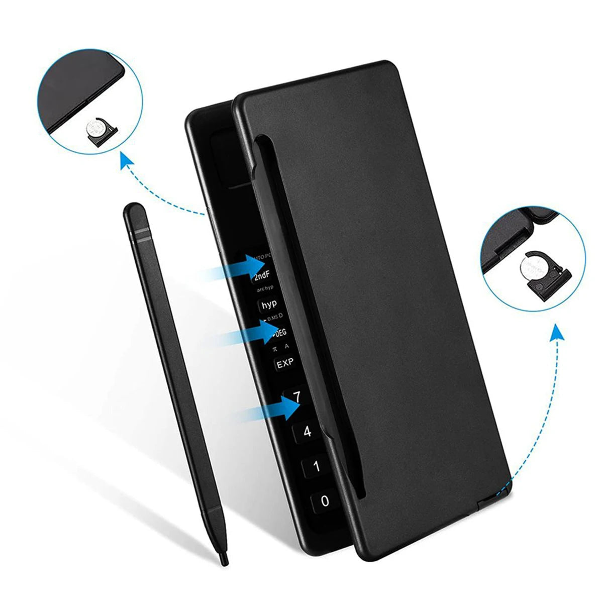Scientific Calculator With Writing Foldable Tablet Multi Functions Engineering Financial calculator For School Students Office