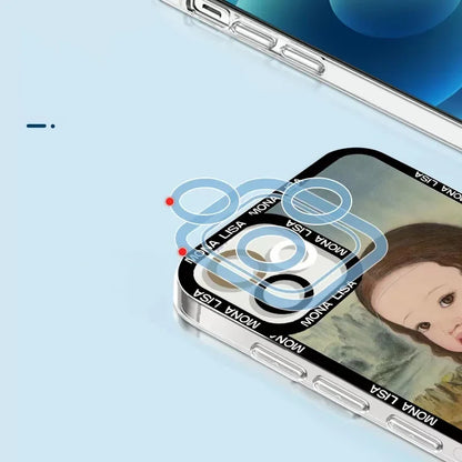 Luxury dollar us phone case for iphone 11 12 mini 13 14 pro max transparent shell